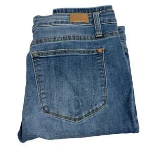 Judy Blue Jeans Women's Size 32 Relaxed Fit Blue Denim Straight Inseam 26